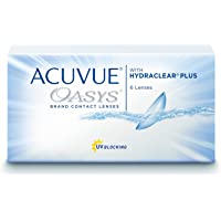 ACUVUE® OASYS for ASTIGMATISM con tecnología HYDRACLEAR® PLUS - Lentillas quincenales -protección UV - 6 lentes